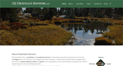 Desktop Screenshot of greenleafadvisors.net